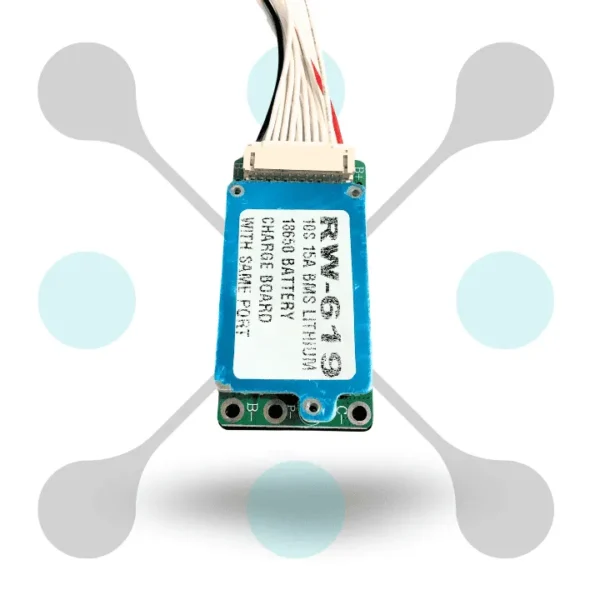 10S 15A BMS Lithium 18650 Battery Charge Board With Same Port