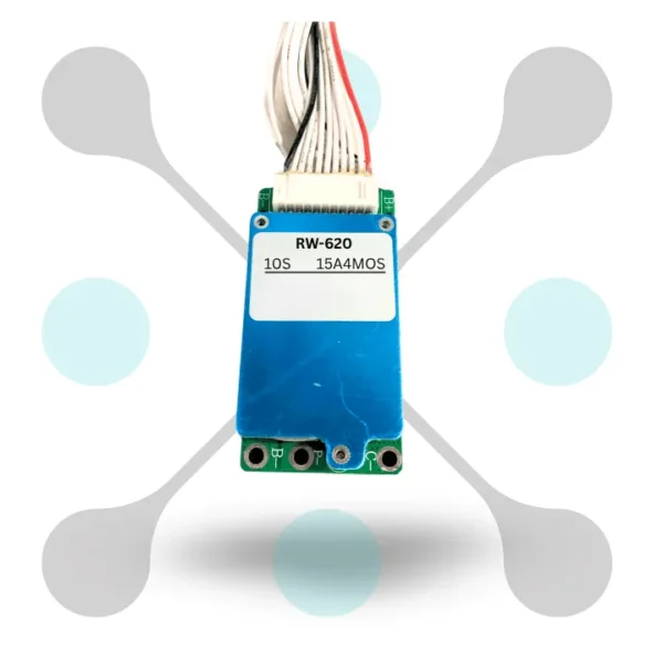 10S 15A BMS Lithium 18650 Battery Charge Board With Split Port